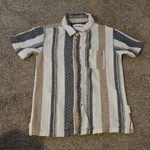 Sovereign Code Textured Striped Shirt Boys Size 7